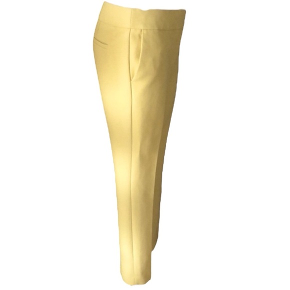 LOFT Marisa Spring Trousers in Beautiful Pale Yellow Size 0 — GORGEOUS!!! - Picture 5 of 11